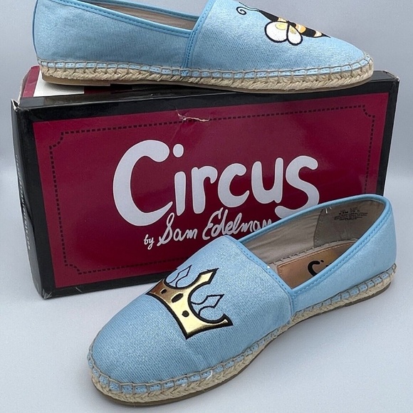 Circus by Sam Edelman Queen Bee Women's Shoe Blue Metallic Size 9.5 M US - Picture 1 of 10